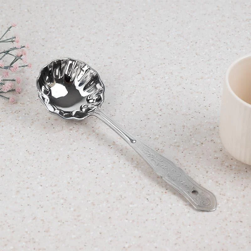 Premium Nijo Stainless Steel Kitchen Ladle - Dishwasher Safe